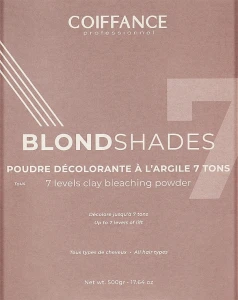 Coiffance Professionnel Освітлювальна пудра для волосся з глиною Coiffance Professional Blondshades 7 Levels Clay Bleaching Powder