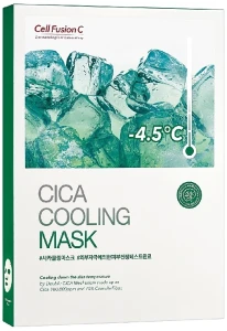 Cell Fusion C Охлаждающяя маска с центеллой Cica Cooling Mask