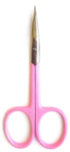 Merci Ножиці для кутикули, кольорова ручка pink