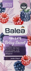 Balea Маска для лица Berry Sweet Mask