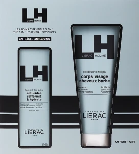 Lierac Набір Homme The 3 in 1 Essential Products (fluid/50ml + sh/gel/200ml)