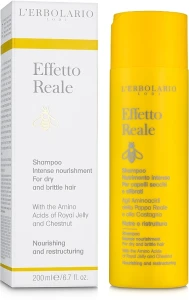 L’Erbolario Шампунь для сухого і пошкодженого волосся Effetto Reale Shampoo Nutrimento Intenso