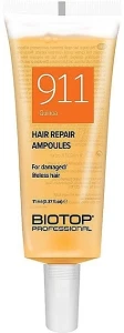 Biotop Олія для волосся з протеїнами кіноа 911 Hair Repair Ampoules