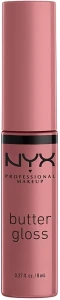 NYX Professional Makeup Butter Gloss Увлажняющий блеск для губ