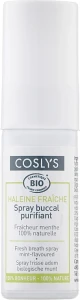Coslys Спрей-освежитель полости рта с органической мятой