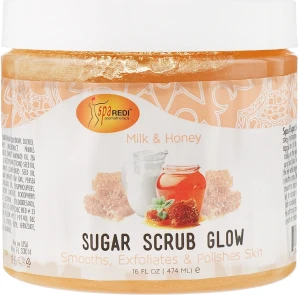SpaRedi Цукровий скраб для тіла Sugar Scrub Milk & Honey
