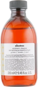 Davines Шампунь для натурального і фарбованого волосся (золотий) Alchemic Shampoo