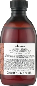 Davines Шампунь для натурального і фарбованого волосся (мідь) Alchemic Shampoo