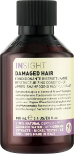 Insight Кондиціонер для відновлення пошкодженого волосся Restructurizing Conditioner