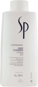Шампунь для глибокого очищення волосся - WELLA System Professional Expert Kit Deep Cleanser, 1000 мл