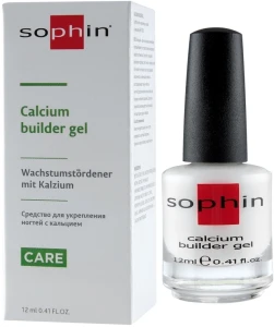 Sophin Засіб для зміцнення нігтів з кальцієм Calcium Builder Gel