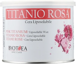 Byothea Жирорастворимый воск для депиляции "Розовый титан" Titano Rosa Cera Liposolubilc