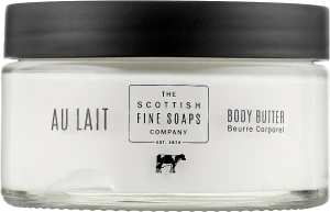 Scottish Fine Soaps Крем-масло для тіла в банку Au Lait Body Butter
