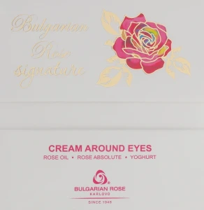 Bulgarian Rose Крем навколо очей Bulgarska Rosa Signature Cream Around Eyes