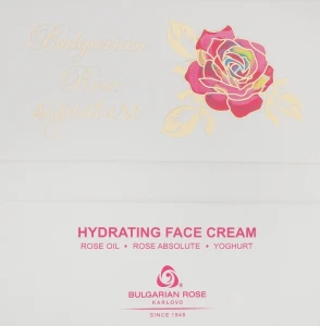 Bulgarian Rose Увлажняющий крем для лица Signature Hydrating Face Cream