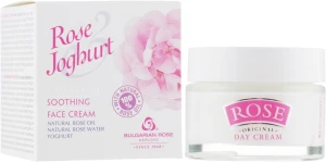 Bulgarian Rose Успокаивающий крем для лица Rose & Joghurt Soothing Face Cream