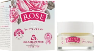 Bulgarian Rose Крем для контуру очей з Q10 Bulgarska Rosa Rose Q10 Cream Araund Eyes