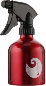 Hairway Алюминиевый распылитель для воды, красный Barrel Logo