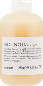 Davines Живильний шампунь для ущільнення ламкого та пошкодженого волосся з екстрактом помідора Nourishing Nounou Shampoo With Tomato Extract