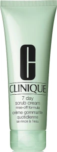 Clinique Скраб для усиленного отшелушивания 7 Day Scrub Cream Rinse-Off Formula