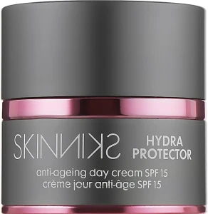 Mades Cosmetics Денний зволожуючий антивіковий крем з фактором захисту SPF 15 Skinniks Hydro Protector Anti-ageing Day Cream