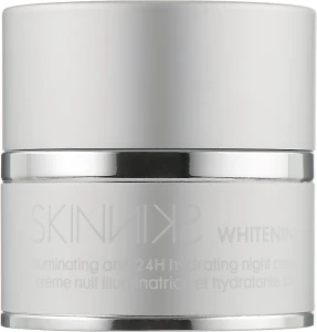 Mades Cosmetics Отбеливающий увлажняющий антивозрастной ночной крем Skinniks Whitening Illuminating and 24H Hydrating Night Cream