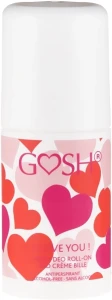 Gosh Copenhagen Кульковий дезодорант Gosh I Love You Deo Roll-On