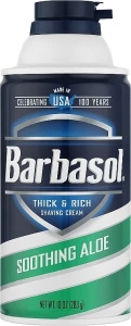 Barbasol Пена для бритья с алоэ для сухой кожи