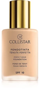 Collistar Perfect Wear Foundation SPF 10 Perfect Wear Foundation SPF 10