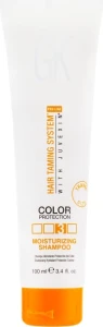 Зволожуючий шампунь Захист кольору - GKhair Moisturizing Shampoo Color Protection, 100 мл
