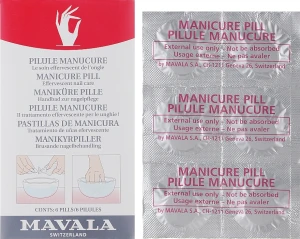 Mavala Таблетки для манікюрної ванночки Manicure Pill