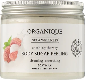 Organique Цукровий пілінг для тіла з молоком Spa Therapie Milky Sugar Peeling