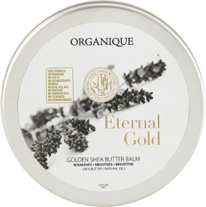 Organique Бальзам для тіла з маслом ши Eternal Gold Golden Shea Butter Balm