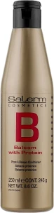 Salerm Протеїновий бальзам для волосся Linea Oro Proteinico Balsamo