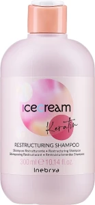 Inebrya Восстанавливающий шампунь с кератином Ice Cream Keratin Restructuring Shampoo