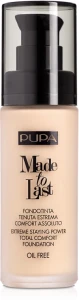 Pupa Made To Last Foundation Made To Last Foundation