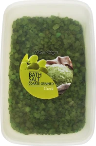 Organique Соль для ванны, большие гранулы "Греция" Bath Salt Greek
