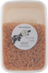Organique Соль для ванны, большие гранулы "Золотая" Bath Salt Golden