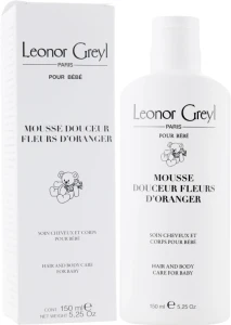 Leonor Greyl Детский шампунь для волос и кожи Mousse Douceur Fleurs D'Oranger
