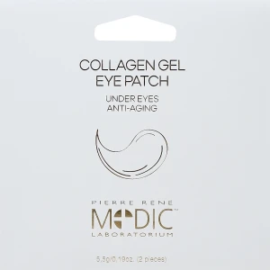 Pierre Rene Гелеві диски під очі Medic Laboratorium Anti-aging gel eye patch