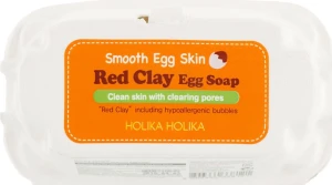Holika Holika Мыло с красной глиной Red Clay Egg Soap