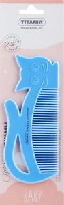 Titania Гребешок для волос детский "Kids", голубой
