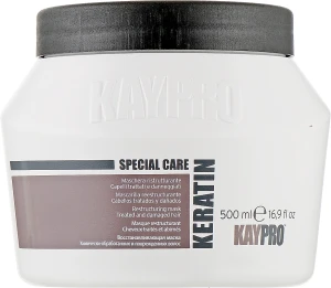 Маска з кератином для волосся - KayPro Special Care Keratin Mask, 500 мл