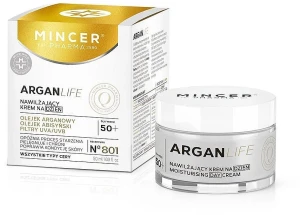 Mincer Pharma Денний зволожуючий крем для обличчя ArganLife Moisturishing Day Cream