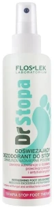 Floslek Дезодорант для ніг освіжаючий Dr Stopa Foot Therapy Refreshing Foot Deodorant