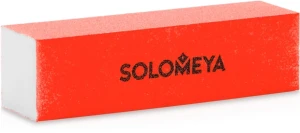 Solomeya Блок-шліфувальник для нігтів, помаранчевий Sanding Block
