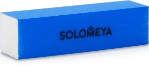 Solomeya Блок-шліфувальник для нігтів, синій Sanding Block