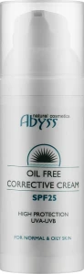 Spa Abyss Тональный фотозащитный крем себоконтроль SPF25 Oil Free Coeerctive Cream SPF 25