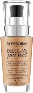 Deborah Dress Me Perfect Foundation SPF15 Тональная основа для лица