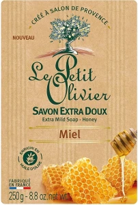Le Petit Olivier Мыло экстранежное, с экстрактом меда Extra mild soap-Honey